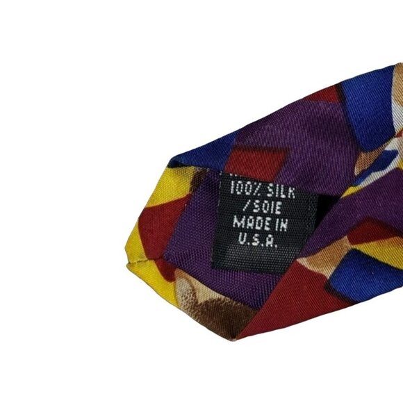 2/$15 Save the Children Necktie Multicolor 57.25" Silk "Dads" Jobs Profession - Picture 6 of 6